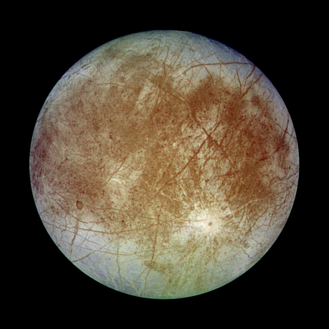 木卫二欧罗巴Europa上可能隐藏着外星生命