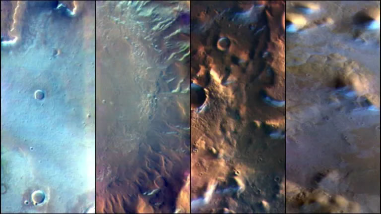 新研究可能解释为什么肉眼看不到火星上的冰霜