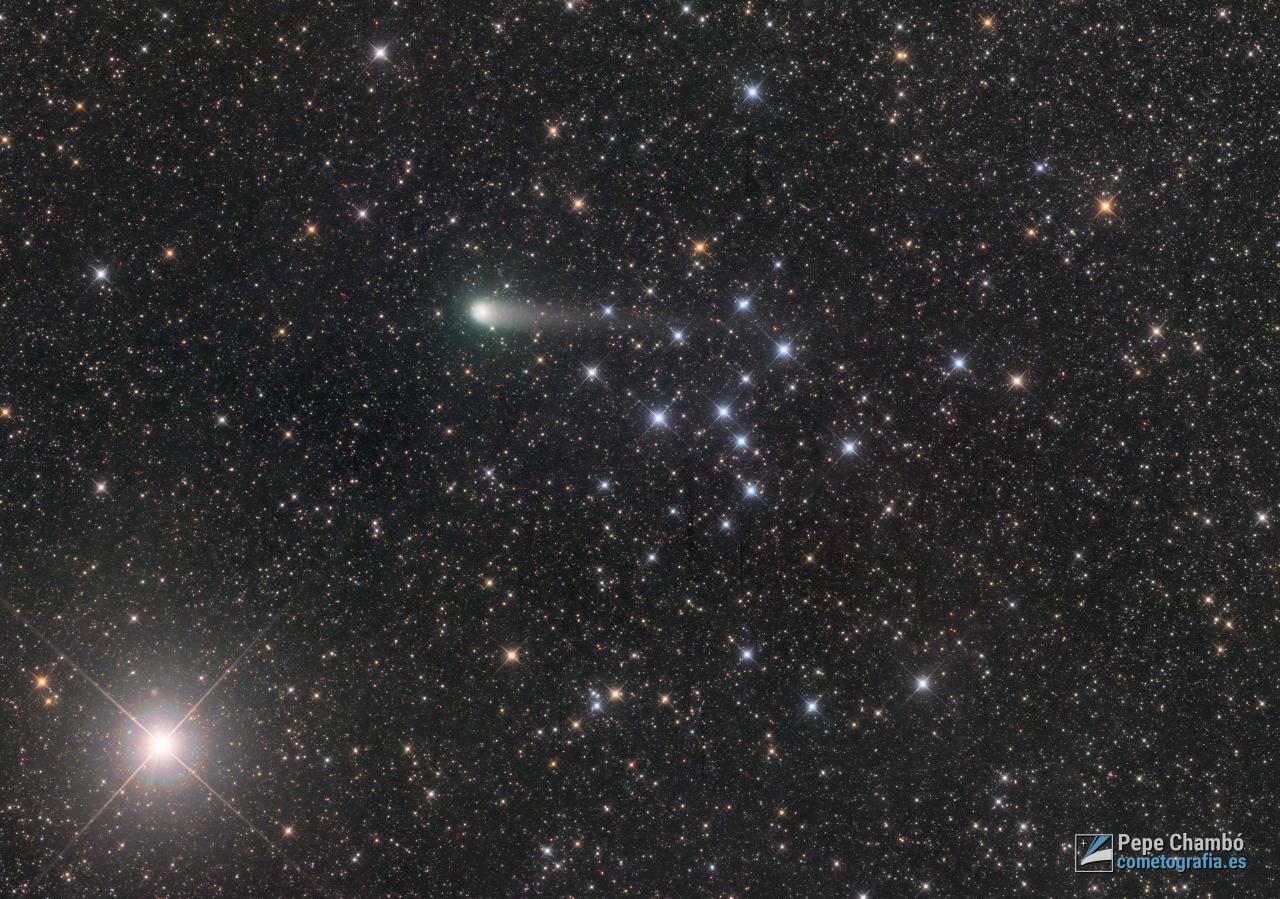 来自奥尔特云的巨大彗星C/2017 K2(PanSTARRS)正朝地球飞来 2022年7月14日最接近