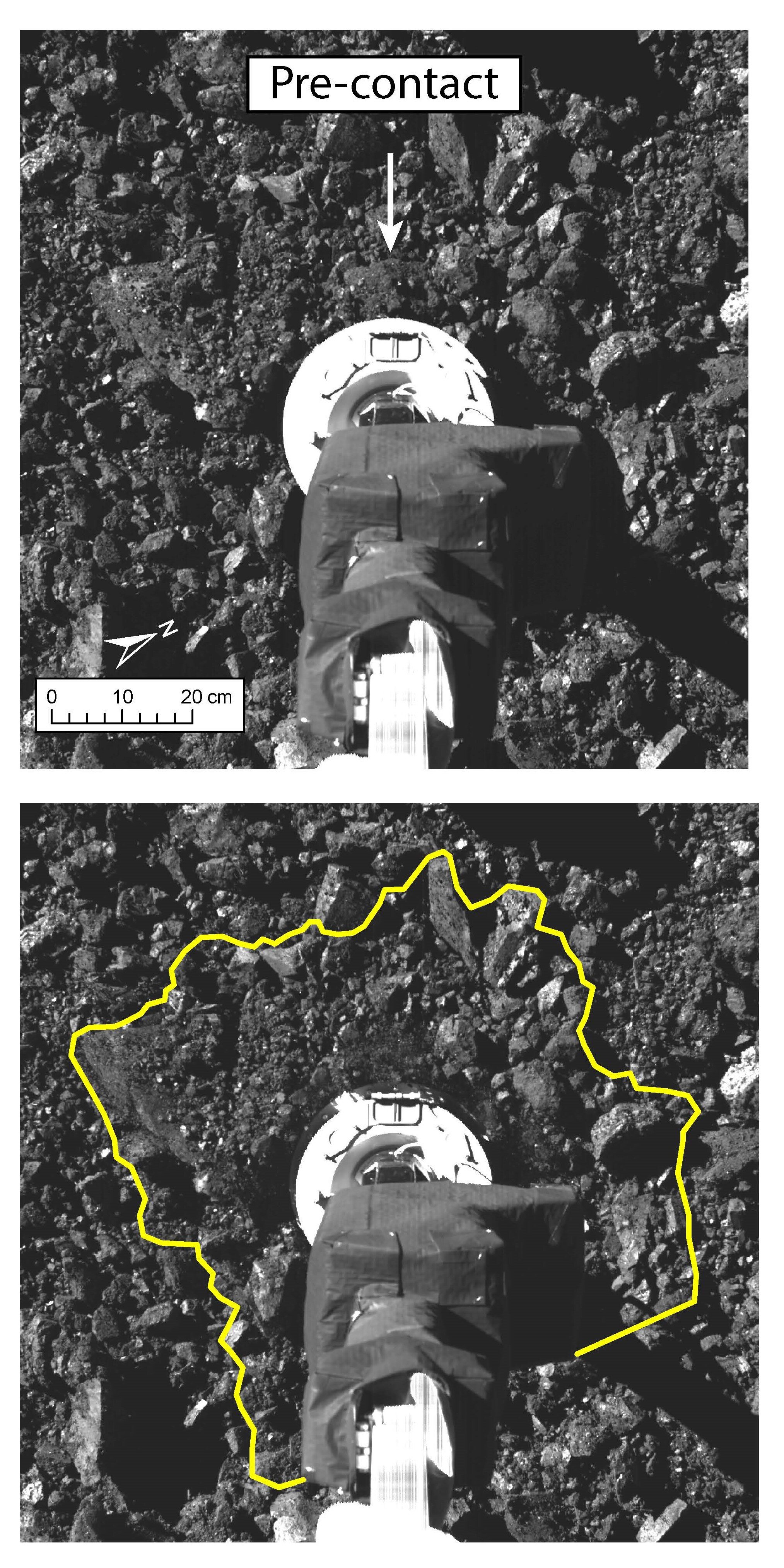 由OSIRIS-REx任务所采集的样本为小行星Bennu的表层下物质提供了约束条件