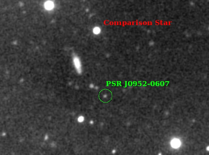 最重“黑寡妇”中子星PSR J0952-0607吞噬其伴星