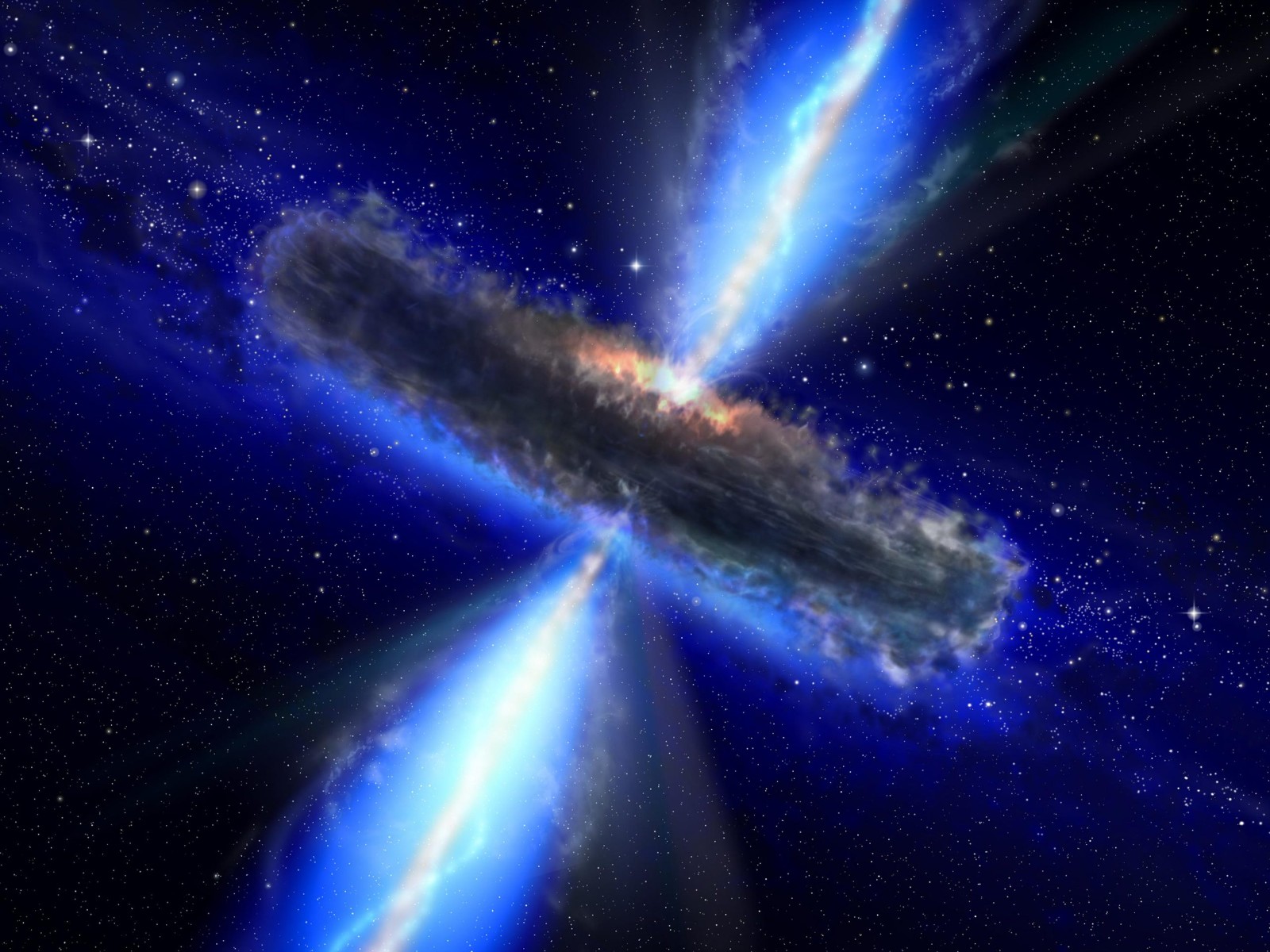 具有不同光信号的黑洞实际上处于生命周期的不同阶段
