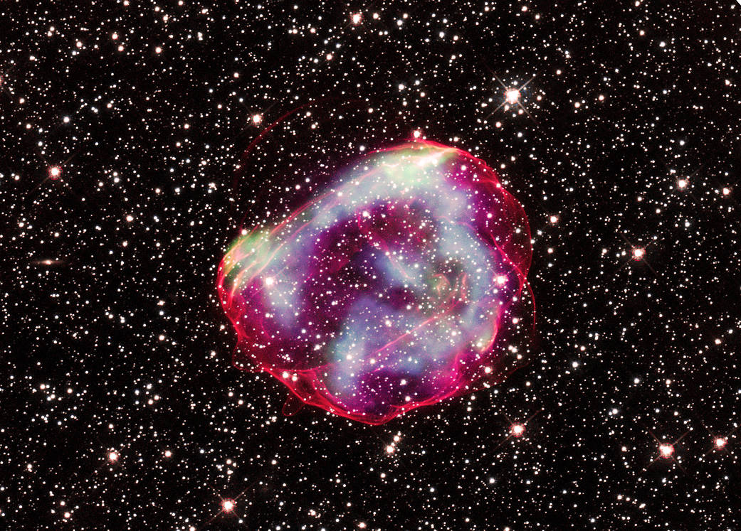 一个白矮星死亡后的碎片：超新星遗迹SNR 0519-69.0