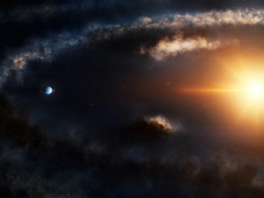 天文学家开发一种能识别隐藏在原行星盘中的新生行星的新技术