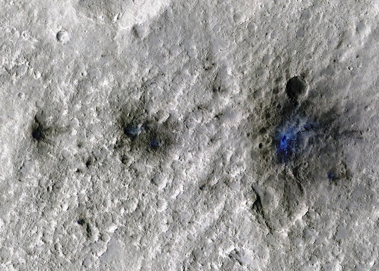 火星探测器洞察号探测到4次外星石块冲击火星时造成的震动及声音