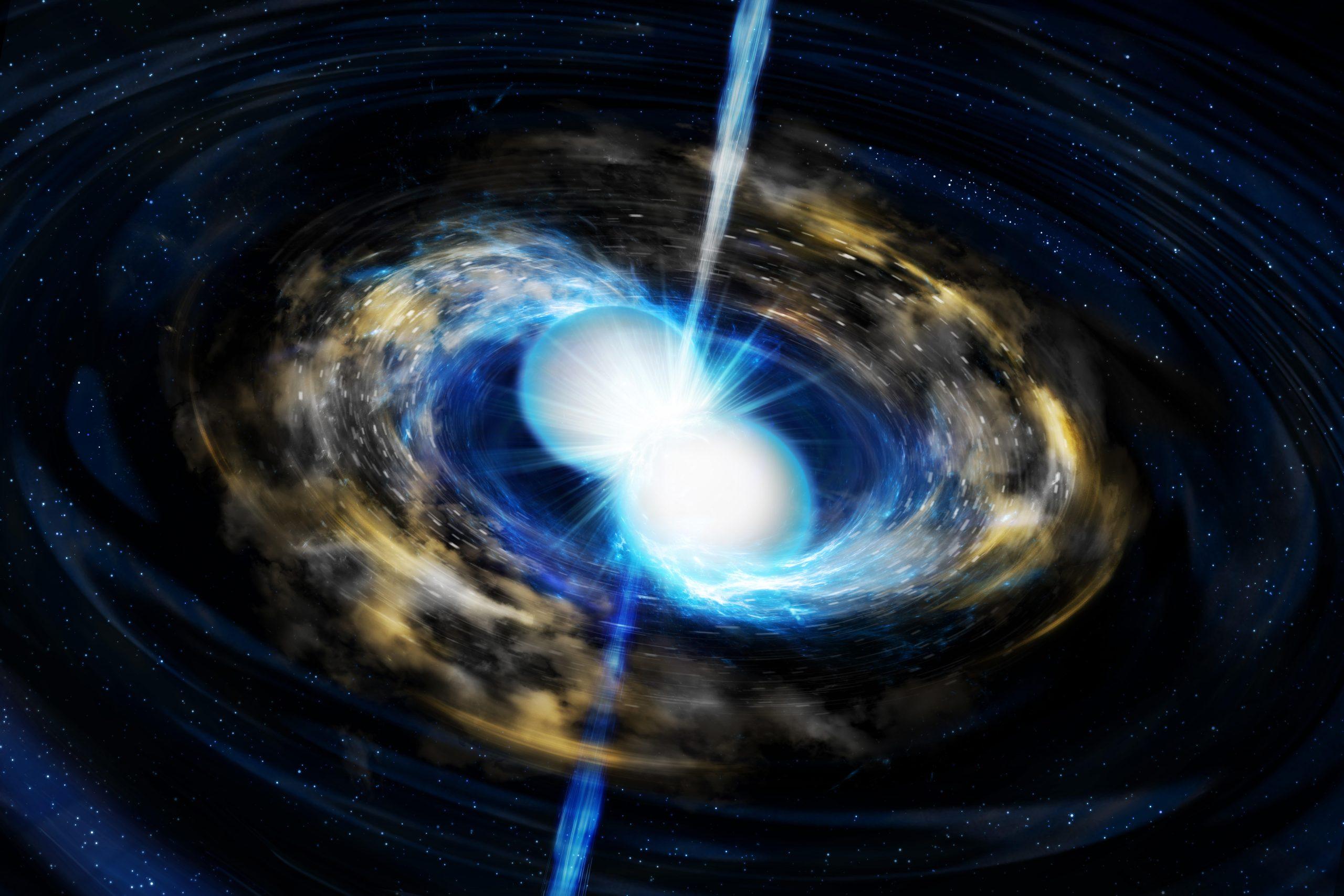 科学家首次确定由中子星合并产生的稀土元素