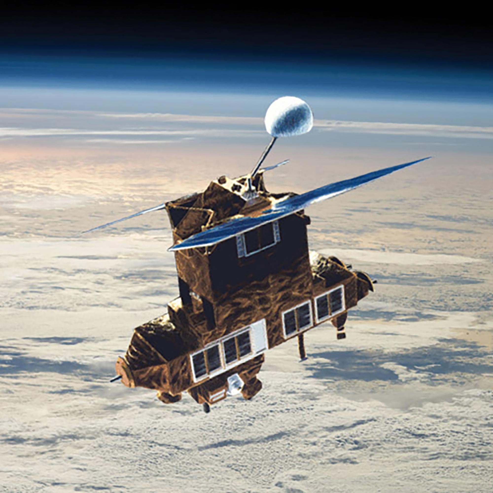 美国宇航局地球辐射预算卫星ERBS在太空停留近40年后将重新进入地球大气层