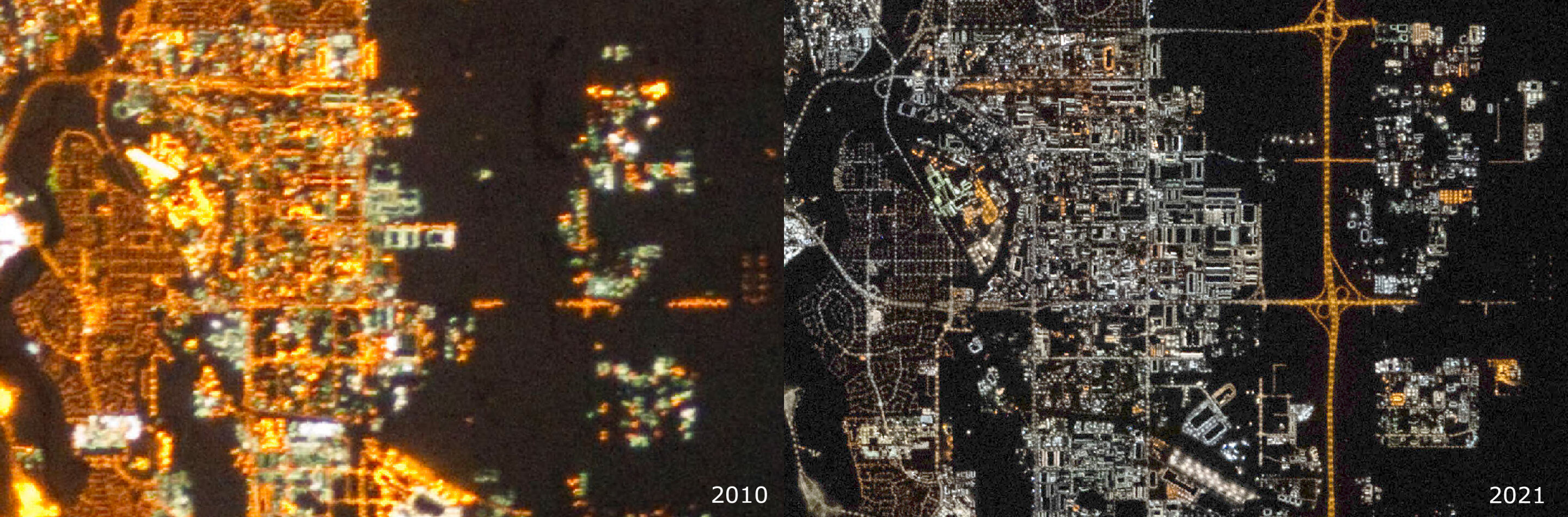 世界各地夜空中看到的星星下降想象星星越来越少 能见度下降速度比以前想象的要快