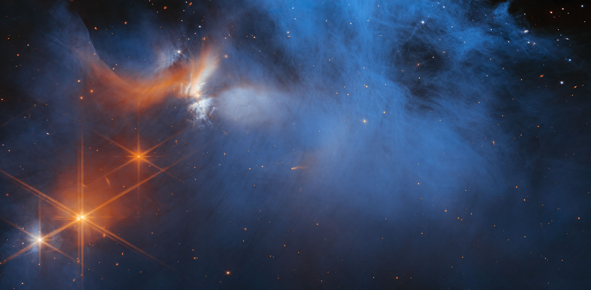 詹姆斯韦伯太空望远镜揭开了恒星前冰化学的阴暗面
