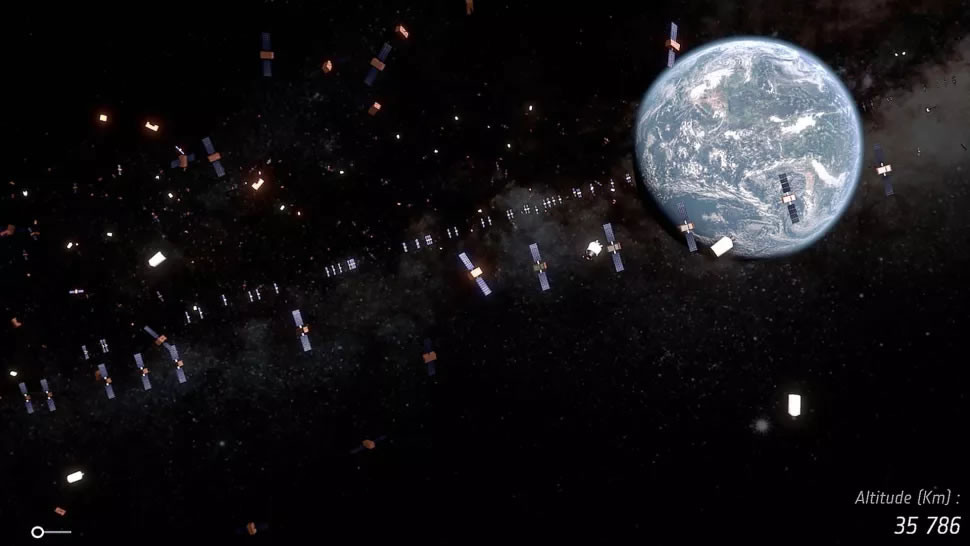 地球轨道上我们能安全地装下多少颗卫星？