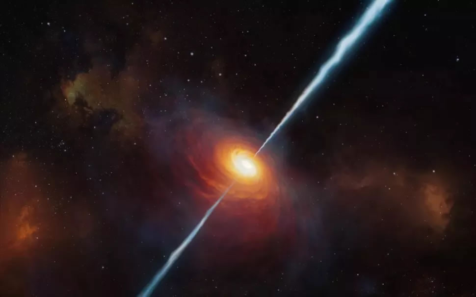 质量为太阳10亿倍的罕见黑洞可能颠覆我们对星系形成的理解