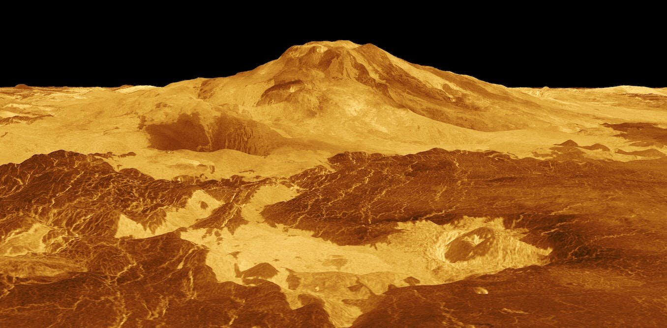 研究终于发现金星上的一座活火山