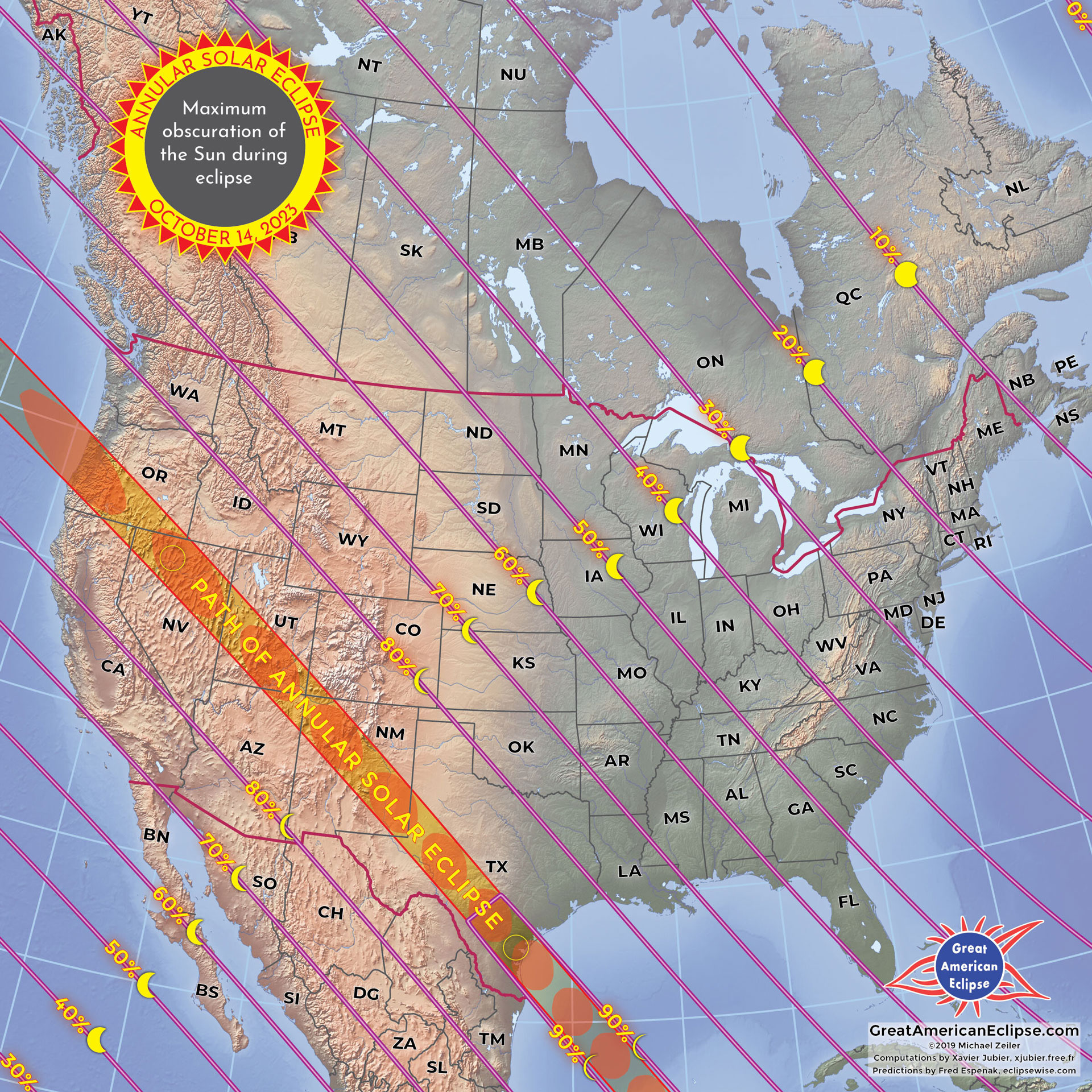 2023年10月14日日环食：关于北美“火环”日食你需要知道的一切