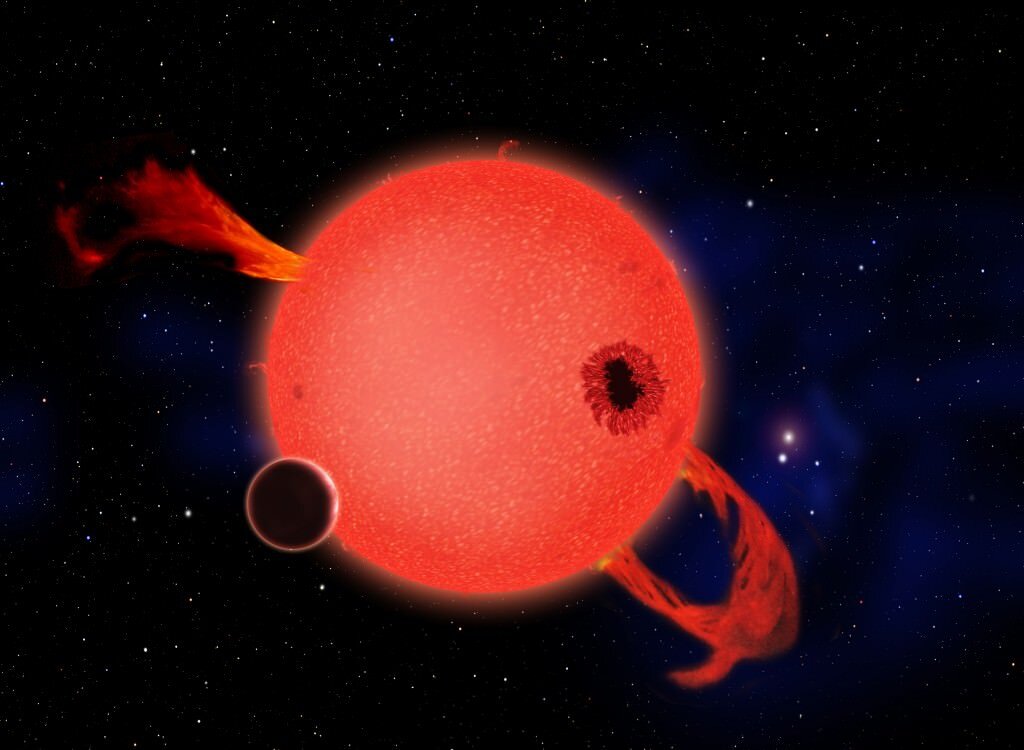 天文学家发现一颗“红色新星”：一颗正在吞噬其行星的主序恒星