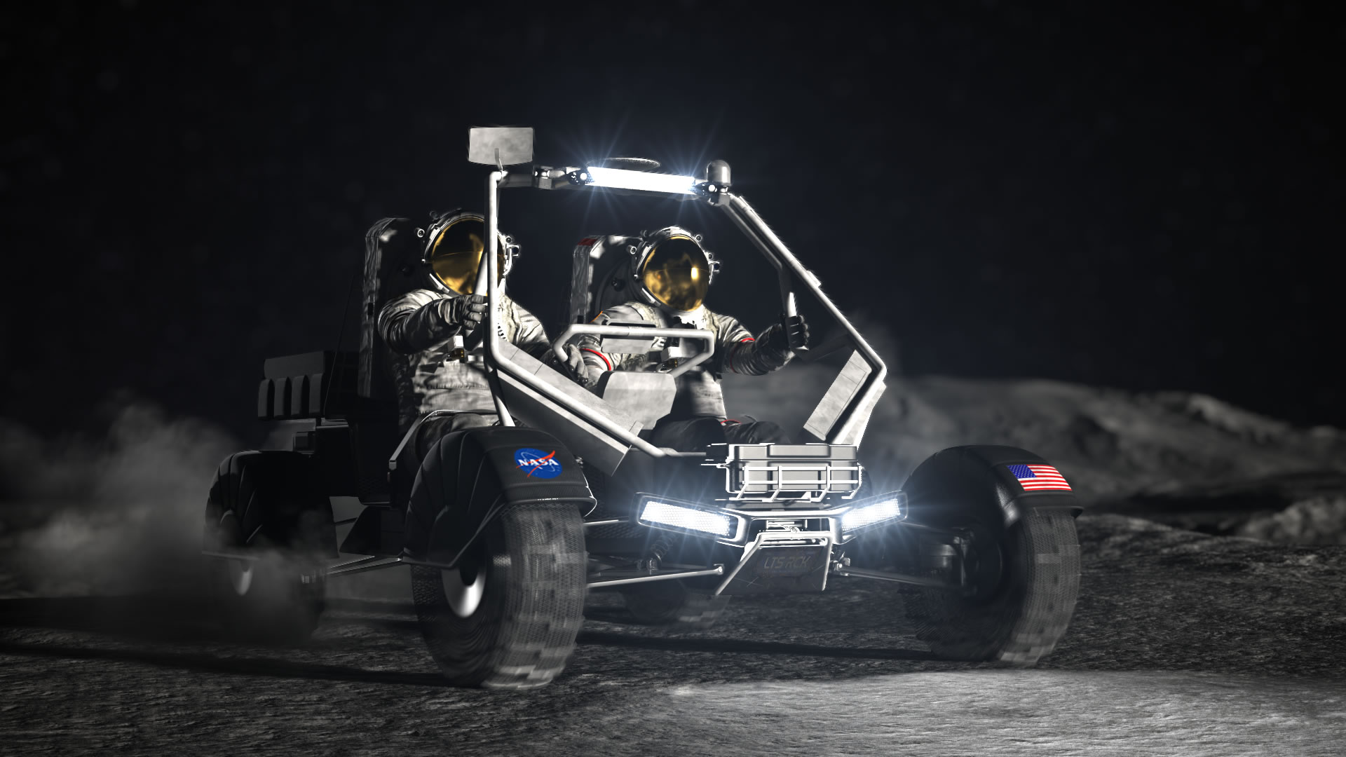 NASA为Artemis任务寻求月球地形车服务