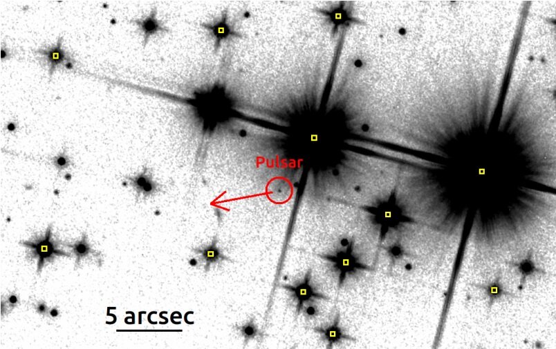 天文学家研究附近脉冲星PSR B1055-52的特性