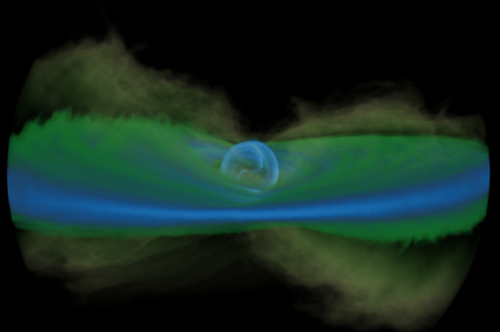 3D模拟显示超大质量黑洞比预期吞噬得更快