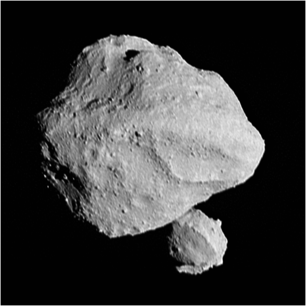 美国国家航空航天局的露西号宇宙飞船在极小的飞越中发现了第二颗小行星