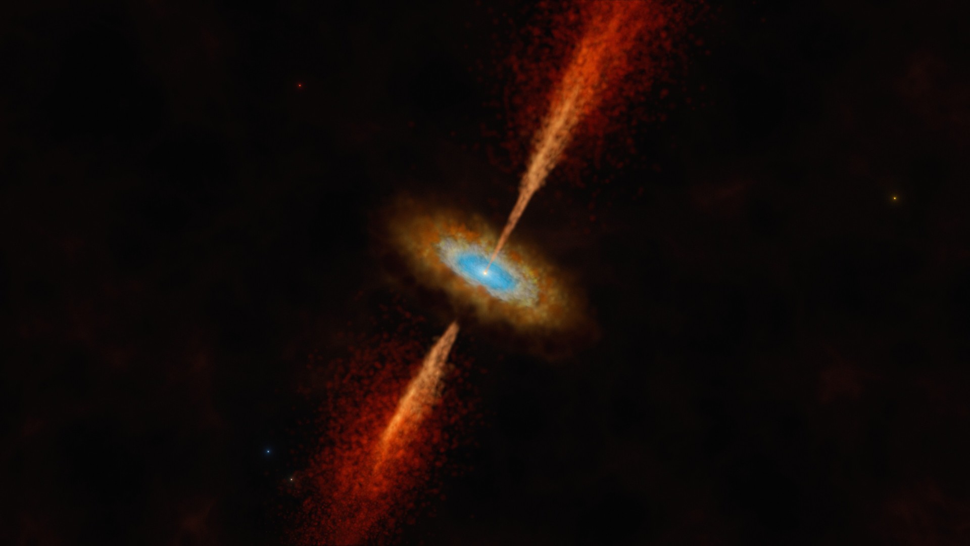 科学家们刚刚首次在我们的银河系之外发现了一个行星形成盘
