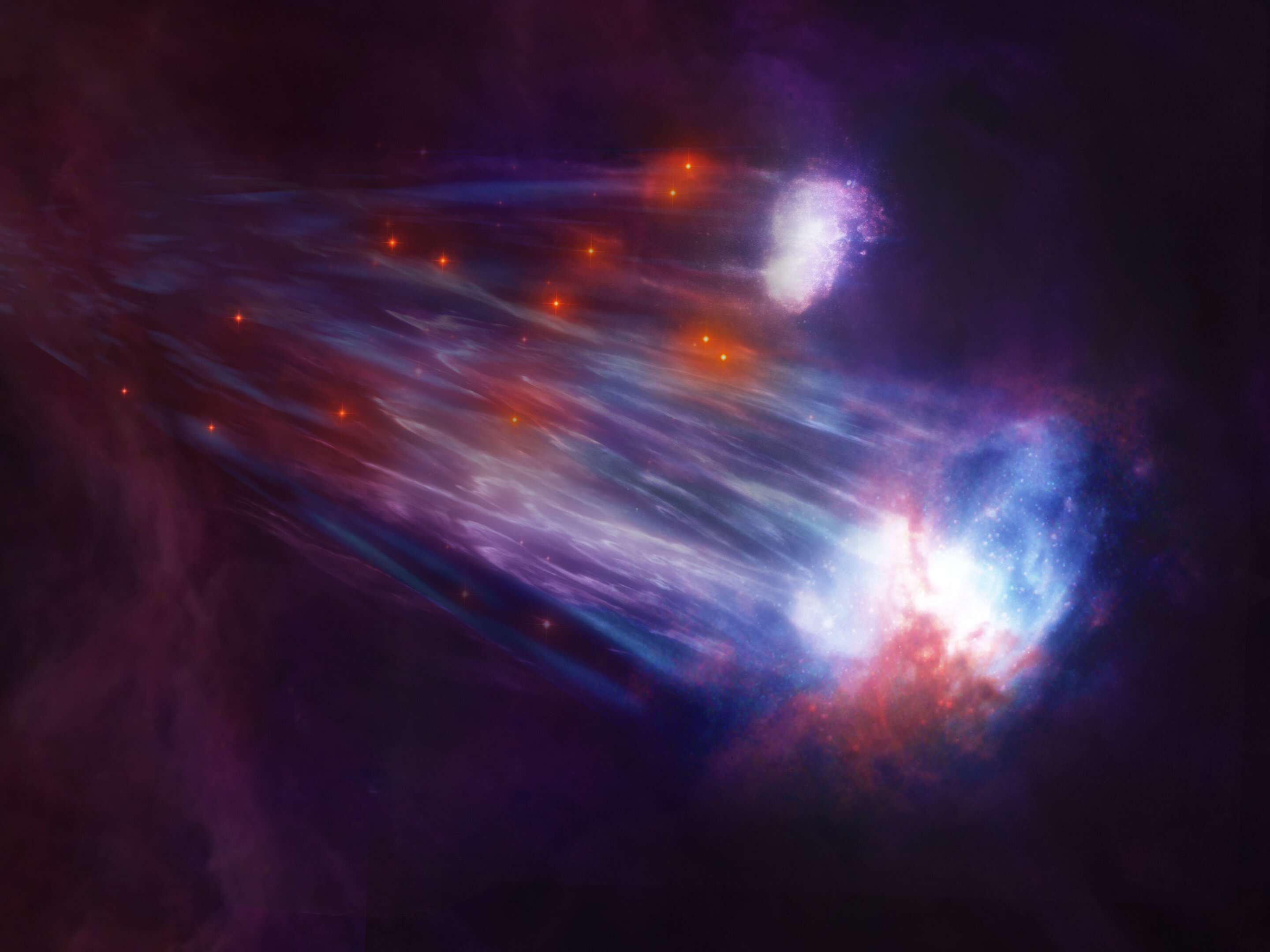 在巨大的麦哲伦星系中首次发现遥远的恒星