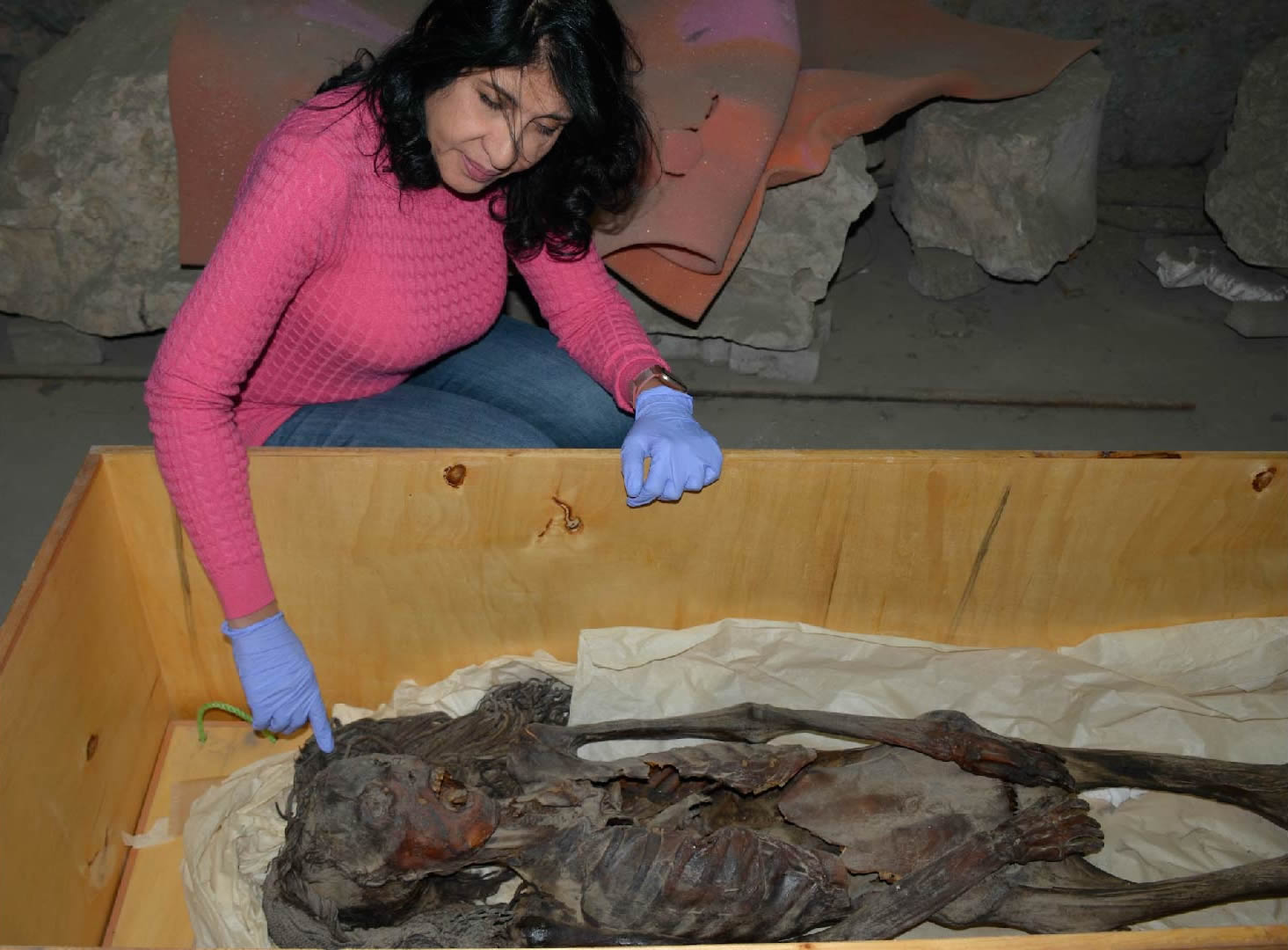 虚拟尸检发现,古埃及“尖叫女人”木乃伊痛苦死亡