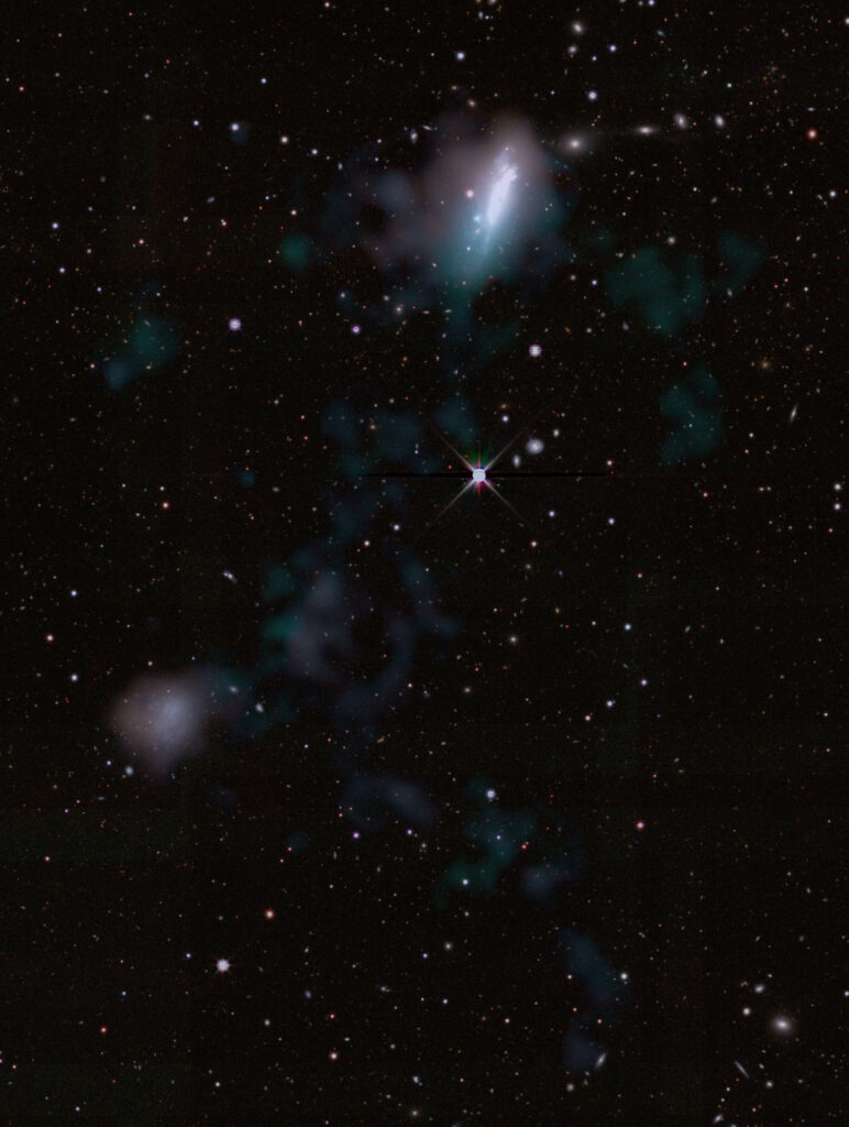 天文学家发现破纪录的160万光年长的宇宙桥