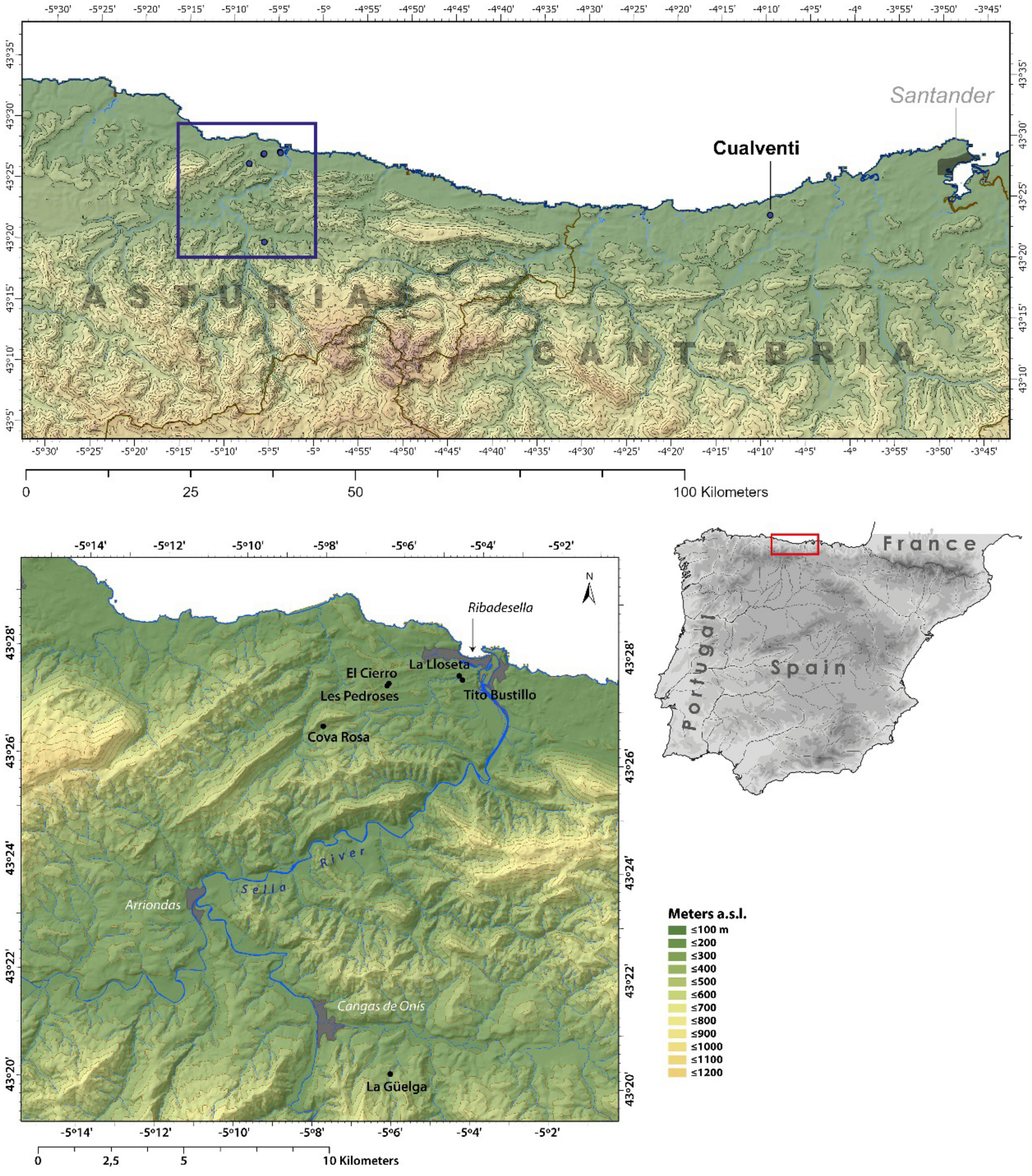 精细的放射性碳定年法为1.8万年前坎塔布里亚海岸的人类活动提供了更清晰的时间线