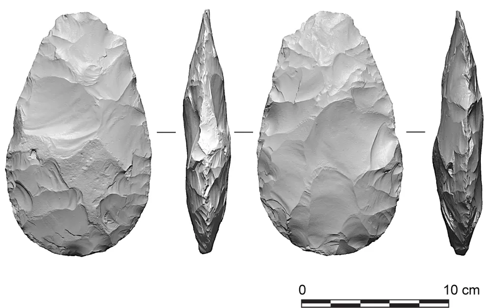 48万年前的磨刀器是欧洲迄今为止发现的最古老的大象骨工具
