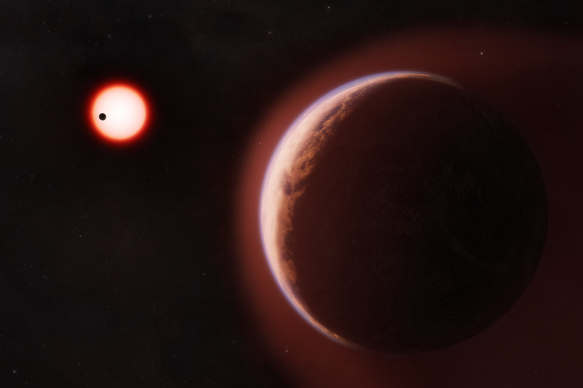 寻找太阳系外生命:在适居带岩石星球上检测到大气