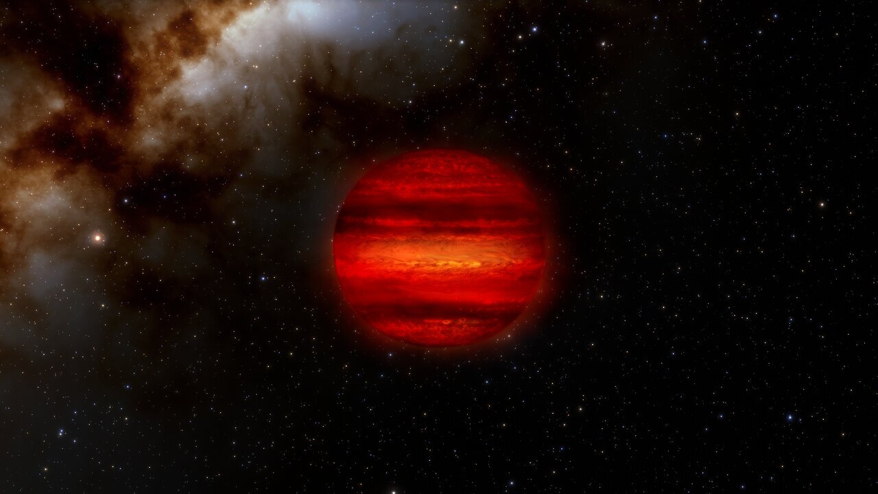 TESS发现了一颗罕见的棕矮星,它绕着一颗巨大的、逐渐老化的恒星运行