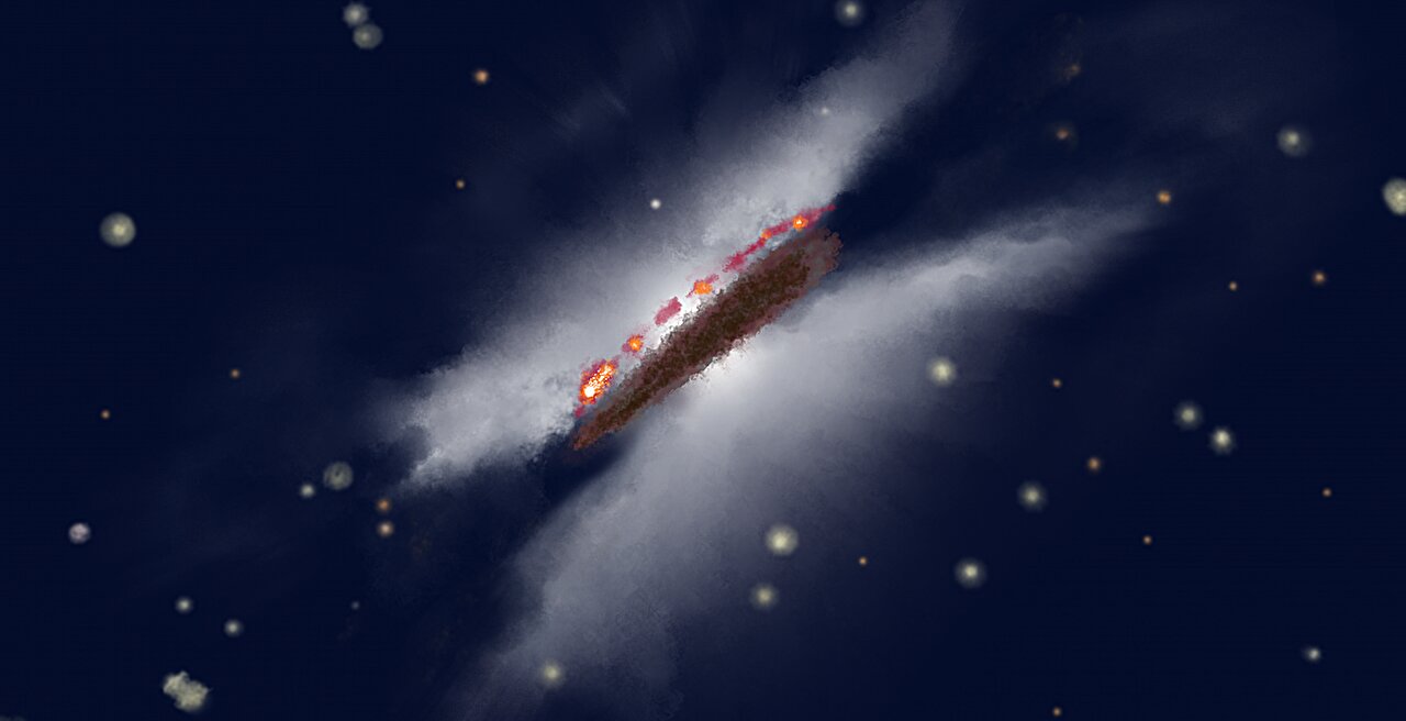 宇宙“汉堡”提供了罕见的近距离巨行星形成视角