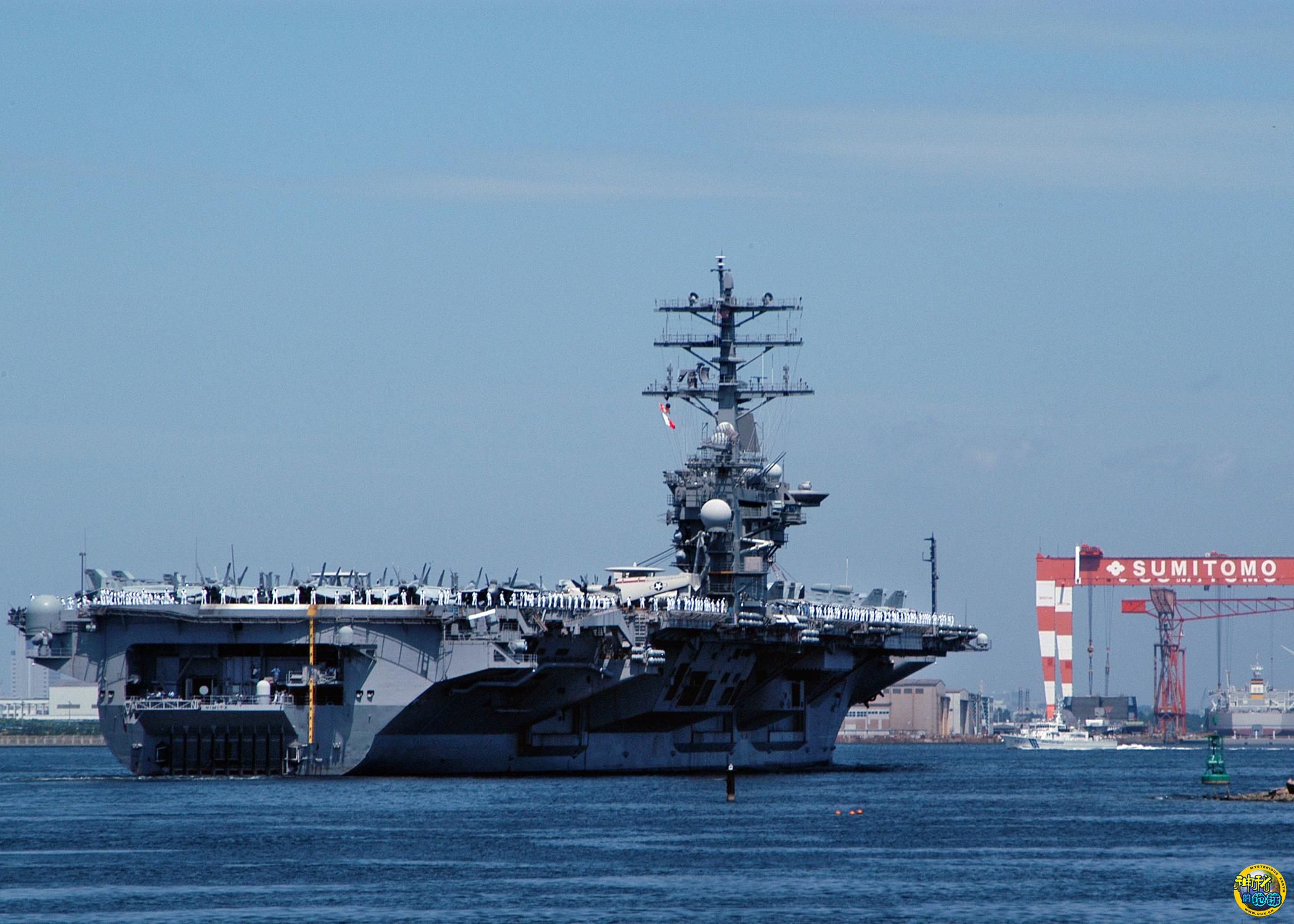 cvn-69"德怀特.d.艾森豪威尔"号航空母舰 11-03 cvn-69"德怀特.d.