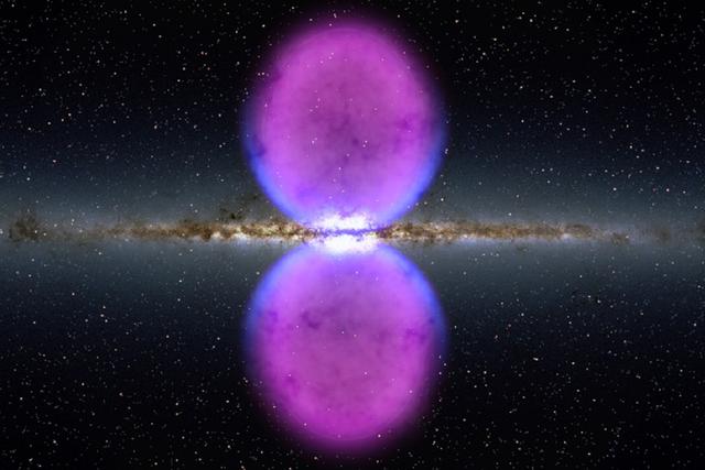 们所调查,美国宇航局的科学家通过费米伽玛射线望远镜观测到银河系中