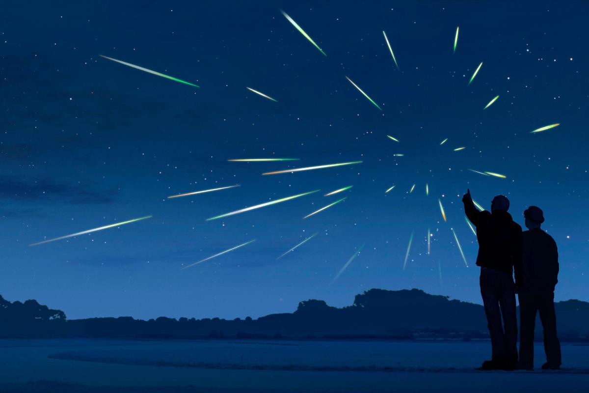 2021年4月份天文现象概况天琴座流星雨将绽放夜空